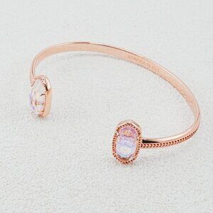 Kendra Scott Oval White AB Bangle